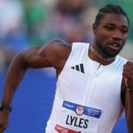 Lyles sets US Olympic trials 200m record with 19.53s, takes national title