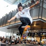 Japanese vigour at the Skateboarding Olympics