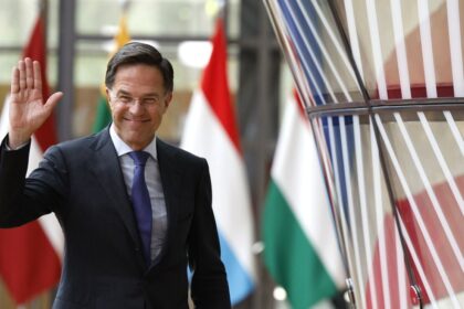 Outgoing Dutch PM Mark Rutte urges support for Ukraine, EU and NATO