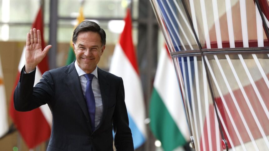 Outgoing Dutch PM Mark Rutte urges support for Ukraine, EU and NATO