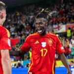 Impressive Spain come from behind to put four past Georgia and set up Germany quarter-final