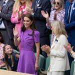 Kate, the Princess of Wales, hands Carlos Alcaraz his Wimbledon trophy in a rare appearance for her