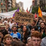 Barcelona protesters spray visitors with water: Why has Europe fallen out of love with tourism?