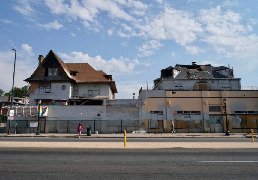 Developer, preservationists clash over a fire-damaged East Colfax eyesore