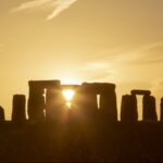 Stonehenge monument painted orange, climate protesters arrested