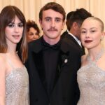 NEW YORK, NEW YORK - MAY 02: (Exclusive Coverage) (L-R) Daisy Edgar-Jones, Paul Mescal and Phoebe Bridgers arrive at The 2022 Met Gala Celebrating "In America: An Anthology of Fashion" at The Metropolitan Museum of Art on May 02, 2022 in New York City. (Photo by Arturo Holmes/MG22/Getty Images for The Met Museum/Vogue )