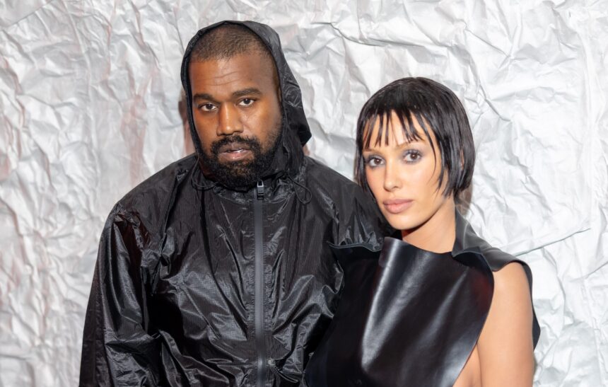 Kanye West and Bianca Censori