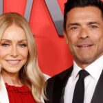 NEW YORK, NEW YORK - APRIL 25: Kelly Ripa and Mark Consuelos attend the 2024 Time100 Gala at Jazz at Lincoln Center on April 25, 2024 in New York City.  (Photo by Taylor Hill/FilmMagic)