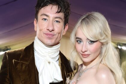 NEW YORK, NEW YORK - MAY 06: (L-R) Barry Keoghan and Sabrina Carpenter attend The 2024 Met Gala Celebrating "Sleeping Beauties: Reawakening Fashion" at The Metropolitan Museum of Art on May 06, 2024 in New York City.  (Photo by Kevin Mazur/MG24/Getty Images for The Met Museum/Vogue)