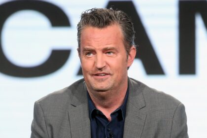 Matthew Perry at the REELZChannel portion of the 2017 Winter Television Critics Association Press Tour