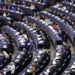 Percentage of women in the European Parliament has fallen for the first time in 45 years