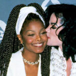 Michael and Janet Jackson at the Grammys.