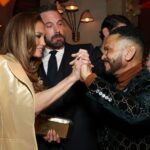 HOLLYWOOD, CALIFORNIA - FEBRUARY 13:  (L-R) Jennifer Lopez, Ben Affleck, and Benny Medina attend the after party for the Los Angeles premiere of Amazon MGM Studios "This Is Me...Now: A Love Story" on February 13, 2024 in Hollywood, California. (Photo by Monica Schipper/GA/The Hollywood Reporter via Getty Images)