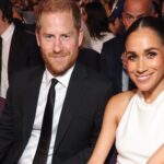 HOLLYWOOD, CALIFORNIA - JULY 11: (Exclusive Coverage) (L-R) Prince Harry, Duke of Sussex and Meghan, Duchess of Sussex  attend the 2024 ESPY Awards at Dolby Theatre on July 11, 2024 in Hollywood, California. (Photo by Kevin Mazur/Getty Images for W+P)