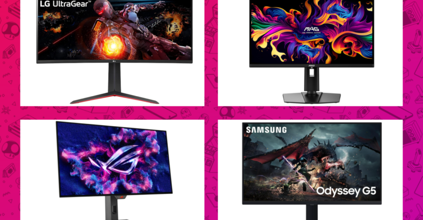 These are the best Black Friday deals we’ve seen on gaming monitors