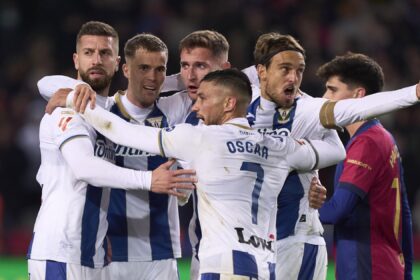 Leganes shock Barcelona as leaders suffer second-straight home loss