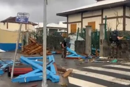 At least 11 dead after Cyclone Chido hit French Indian Ocean territory of Mayotte