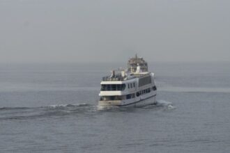 Dozens dead after overloaded ferry capsizes on river in DR Congo