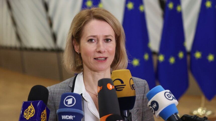 EU takes first step to make contact with Syrian rebels, Kallas announces