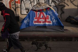 Homelessness in the US reaches record high as housing costs bite