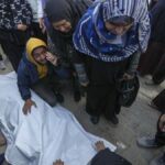 Israeli strikes kill at least 58 including children in Gaza Strip