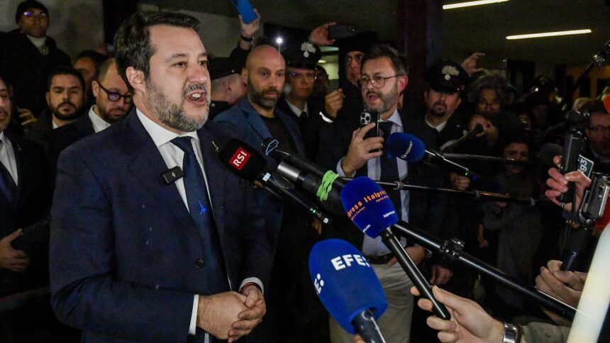 Italy's Deputy PM Matteo Salvini found not guilty in Open Arms migrants case