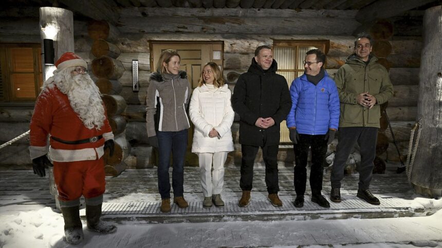 Leaders arrive in Finnish region of Lapland for North-South Summit on European security