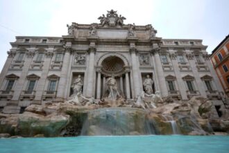 Rome's Trevi Fountain reopens right in time for Vatican's Jubilee