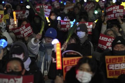 South Korean police sent to president’s office in martial law investigation