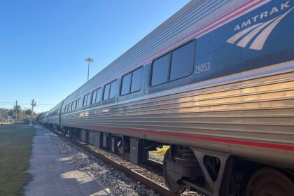 Strangers on a train: US voters riding north to New York brace for a second Trump presidency