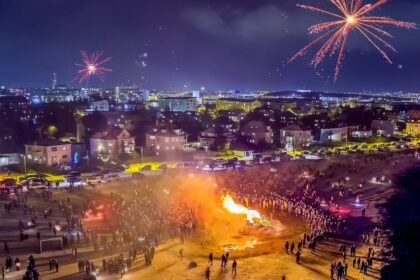 Want a unique New Year’s Eve? Join Reykjavík’s friendly locals for bonfires and a special TV show