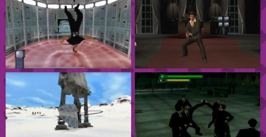 5 famous movie scenes recreated for video games