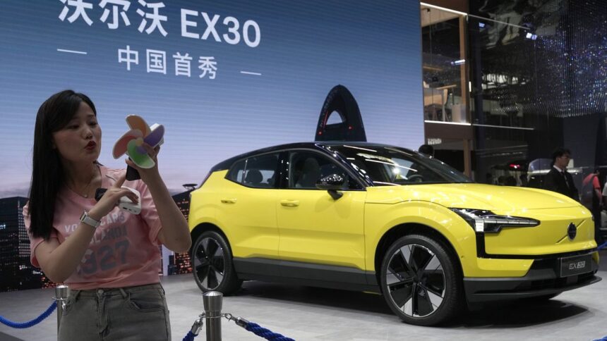 China sees a boom in EV sales while petrol-filled cars tank