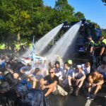 Chaotic protests in The Hague: Climate activists block major motorway