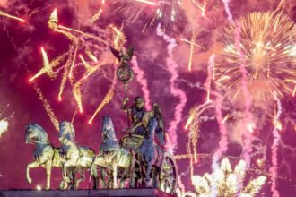 European countries welcome 2025 with celebrations and dazzling fireworks shows