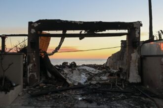 Paris Hilton's Malibu Home Burned From Fires: Pictures of the Damage