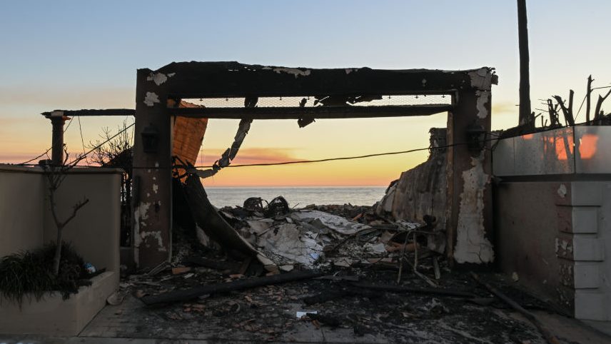 Paris Hilton's Malibu Home Burned From Fires: Pictures of the Damage