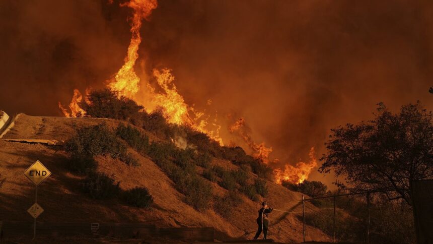 LA officials say wildfire death toll stands at 16 as firefighters race to contain blazes