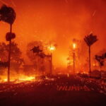 Five people dead in the most destructive wildfires in Los Angeles’ history