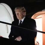 Trump arrives in DC as organisers scramble to move inauguration indoors due to cold