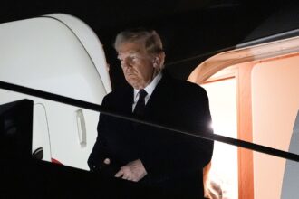 Trump arrives in DC as organisers scramble to move inauguration indoors due to cold